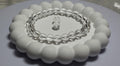 Healing Crystal Bracelet • Clear Quartz • Handmade Oriental Style
